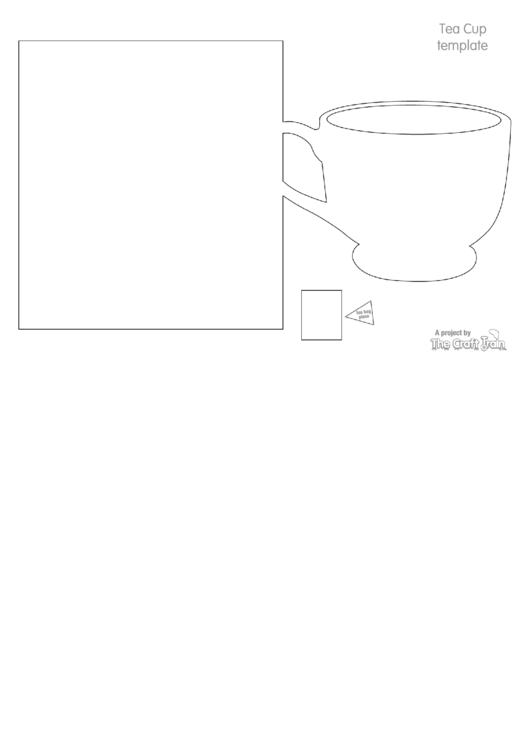 Tea Cup Template Printable pdf