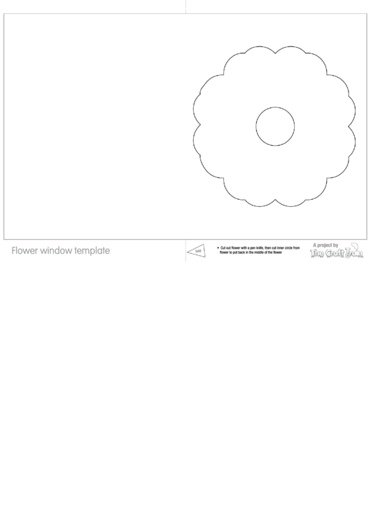 Flower Template Printable pdf