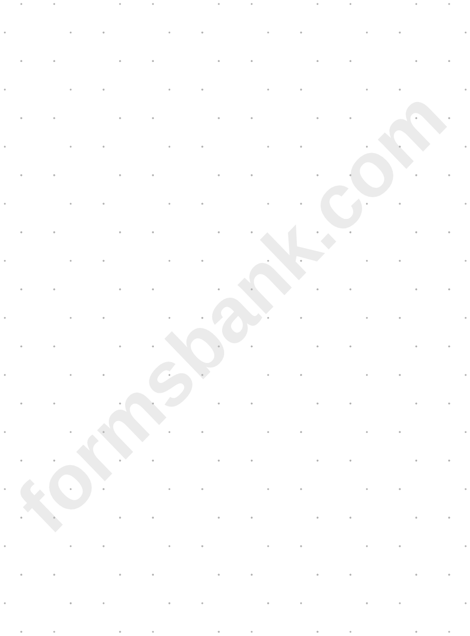Dot Paper (Hexagonal, Gray)