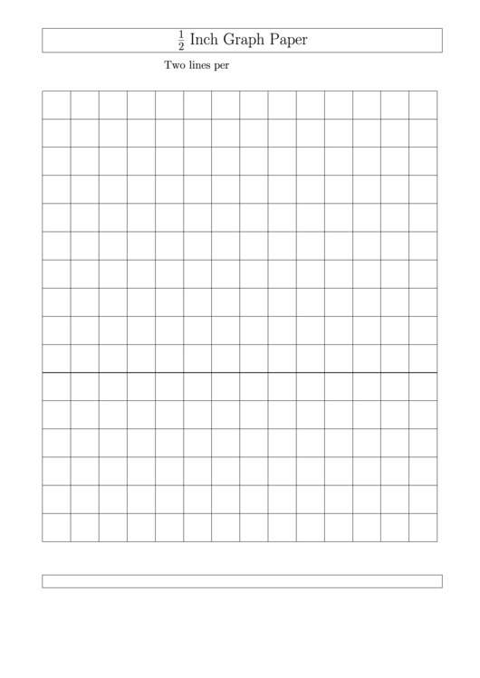 1 2 Inch Graph Paper Printable pdf