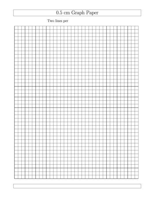 0.5 Cm Graph Paper Printable pdf