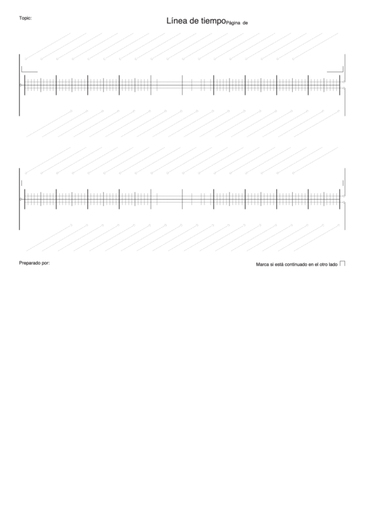 Linea De Tiempo Printable pdf