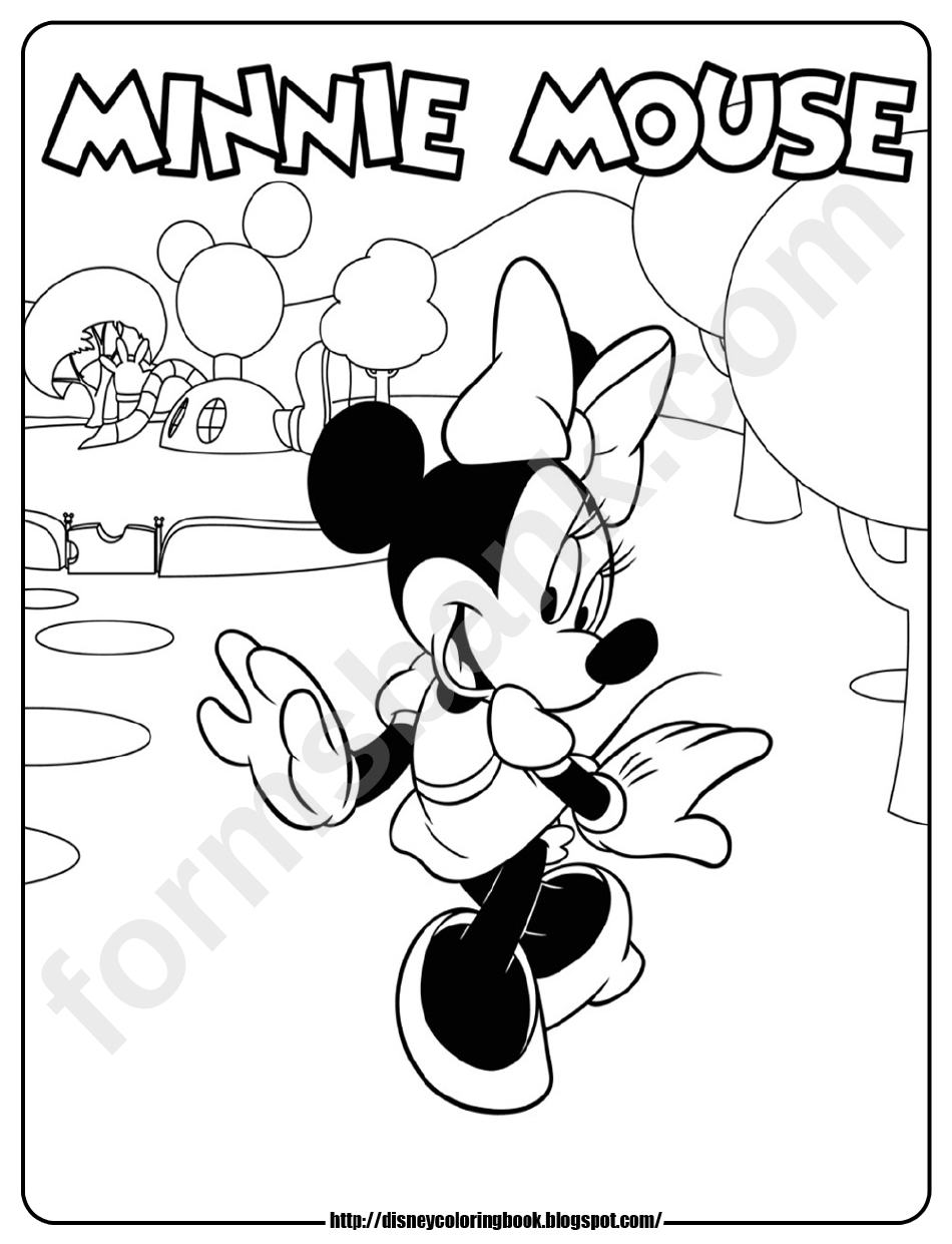 Mickey Mouse Coloring Sheets