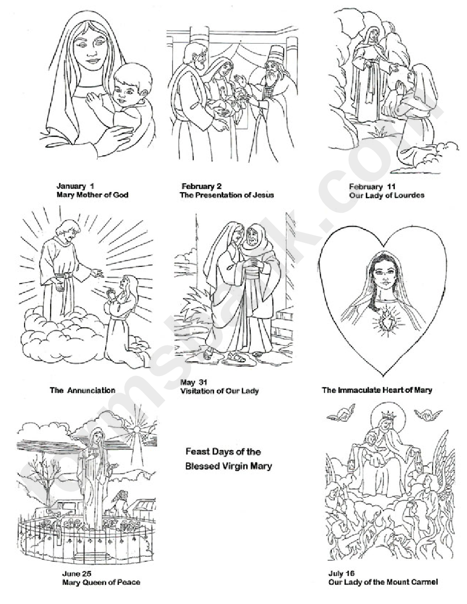Christian Coloring Sheet printable pdf download