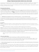 College Of Engineering Graduate Student Cover Letter