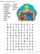 Nativity Word Search