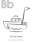 B Is For Boat