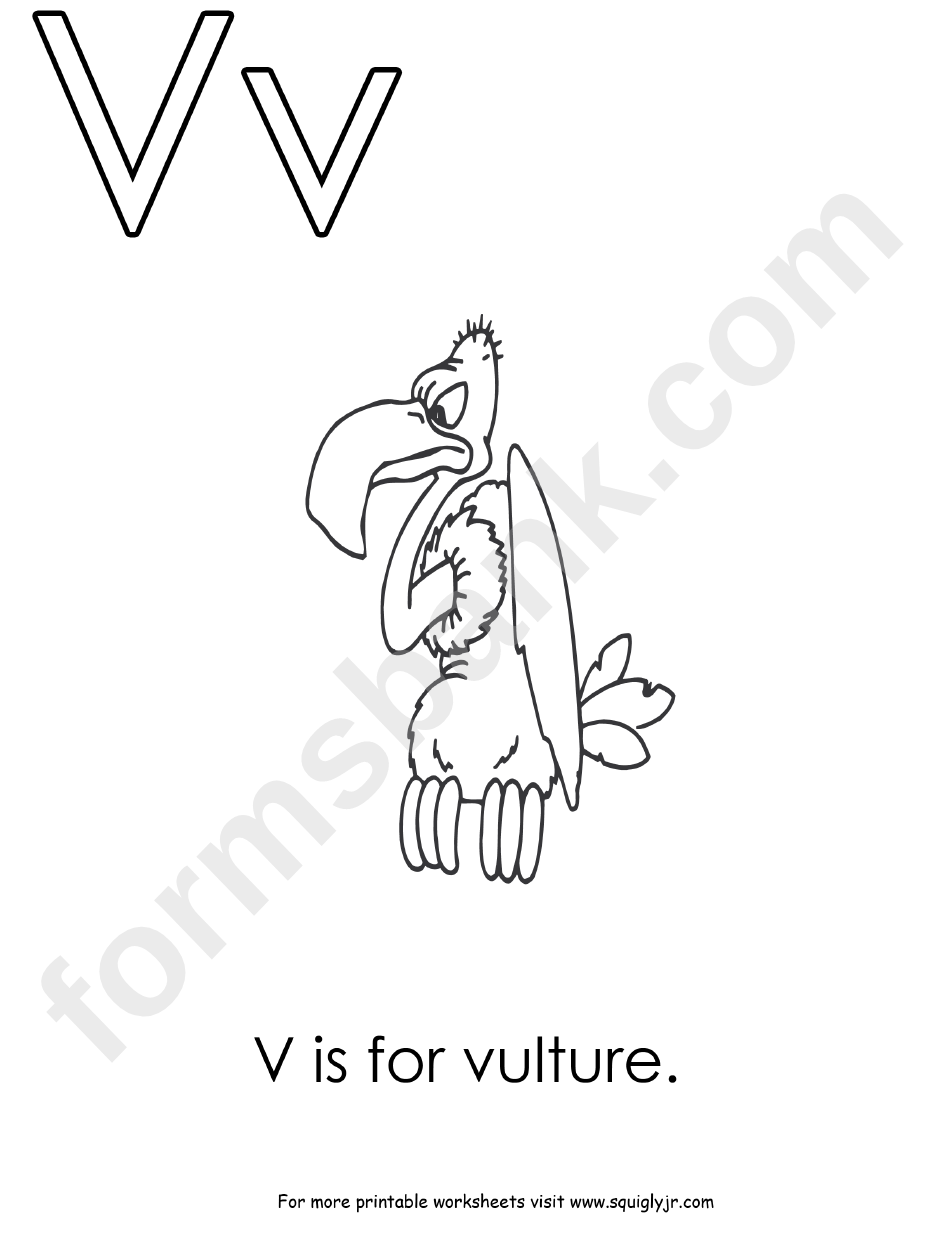 V Is For Vulture
