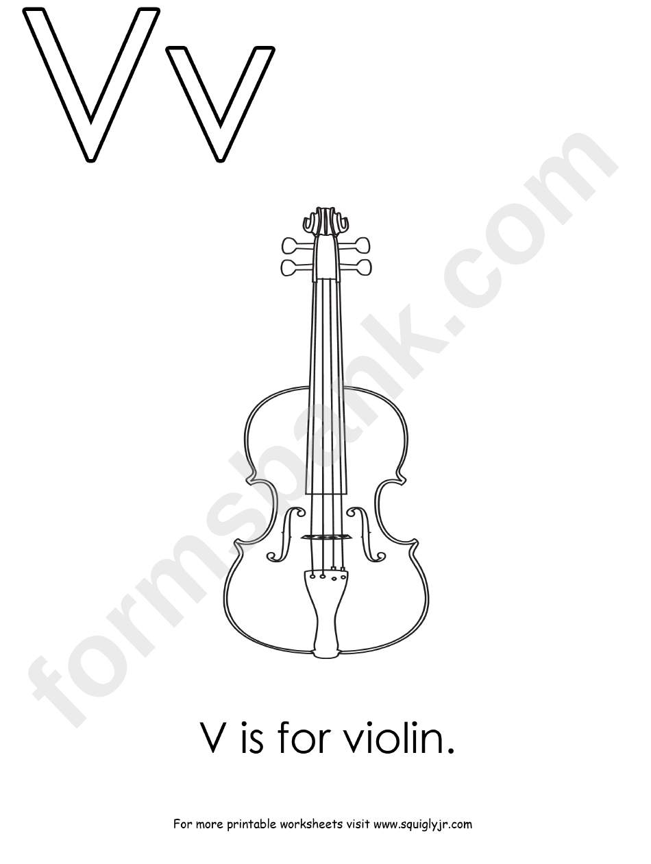 V Is For Violin