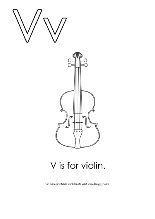 V Is For Violin