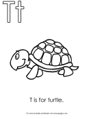 T Is For Turtle