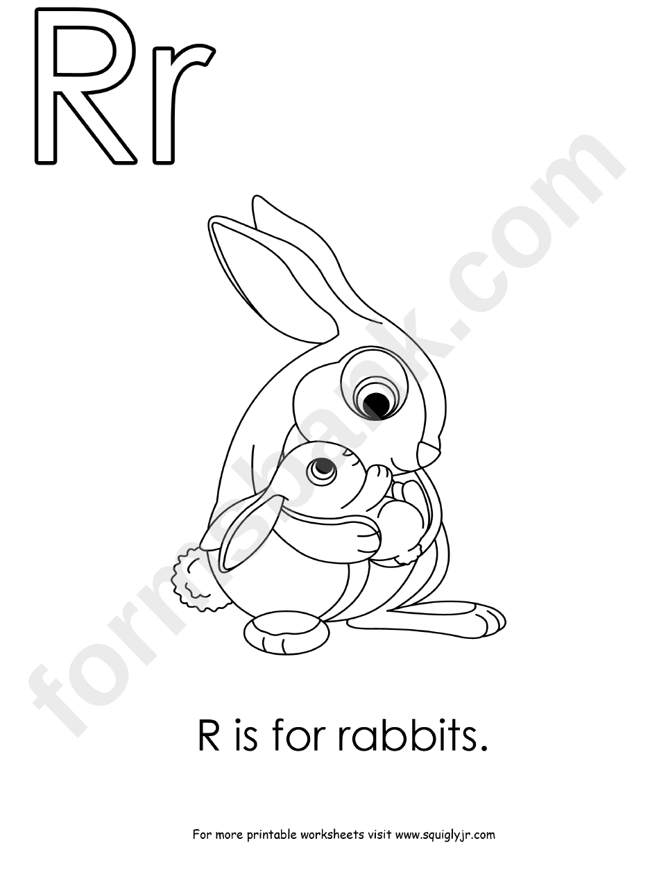 R Is For Rabbits