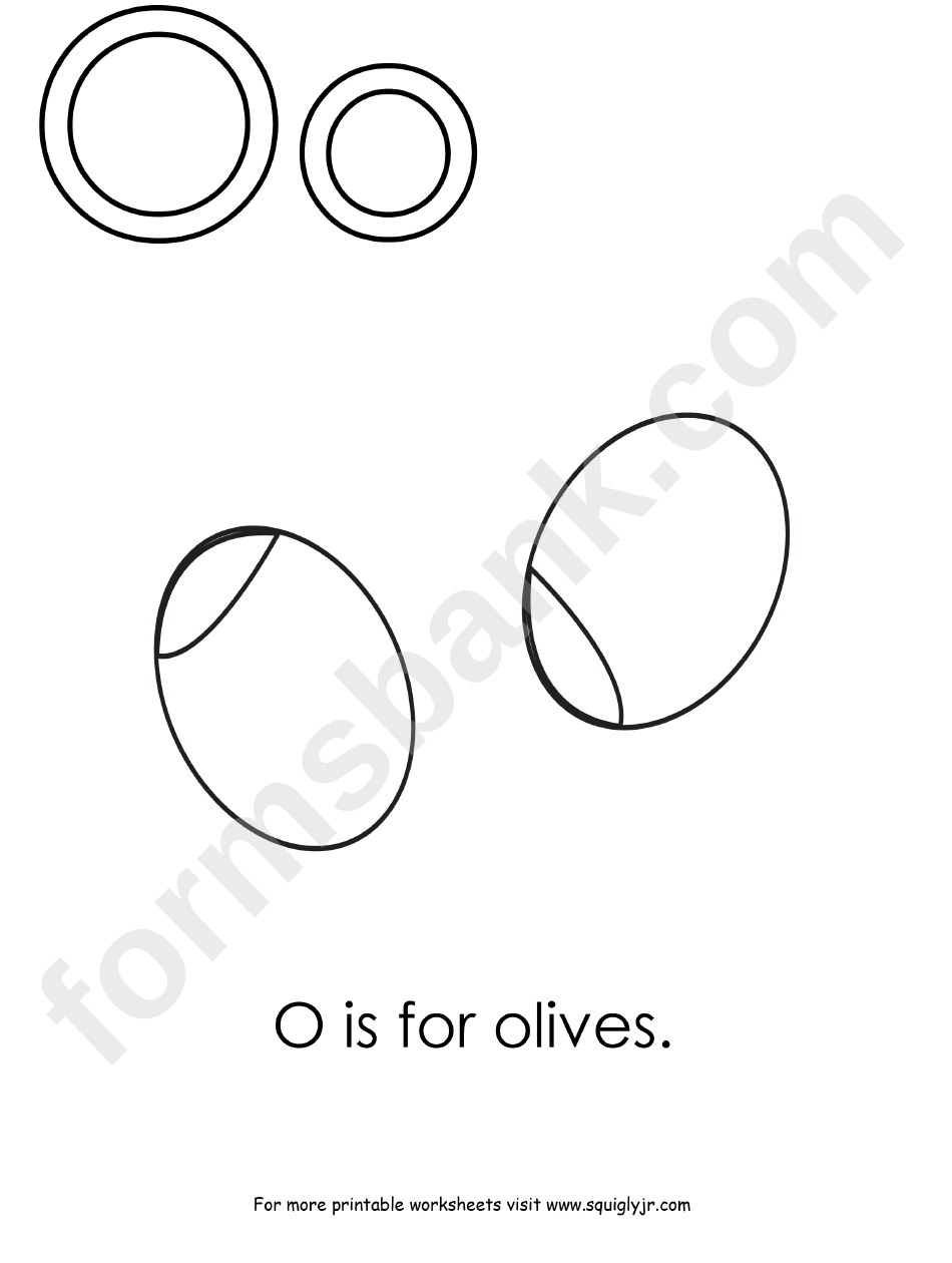 O Is For Olives