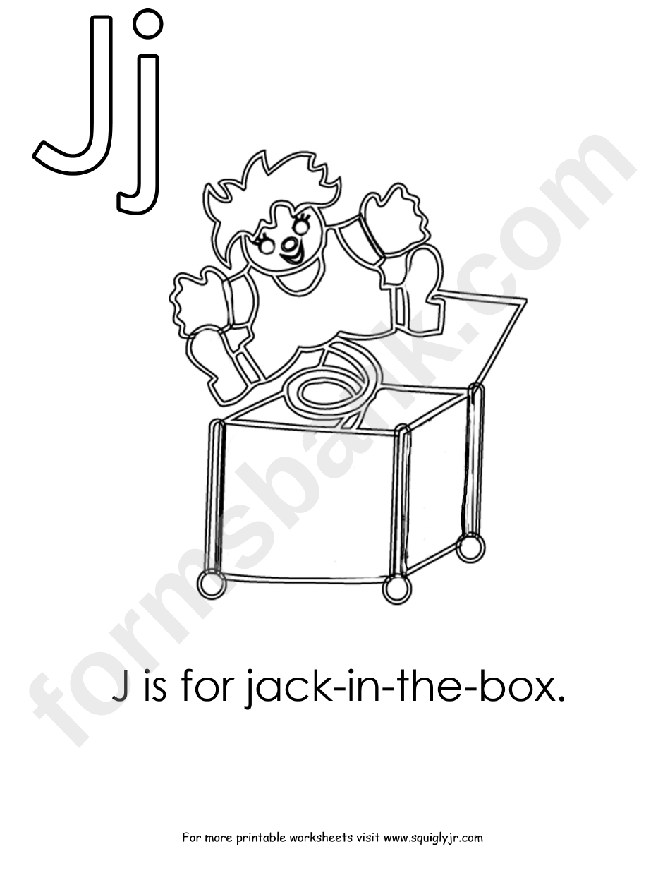 J Is For Jack-In-The-Box