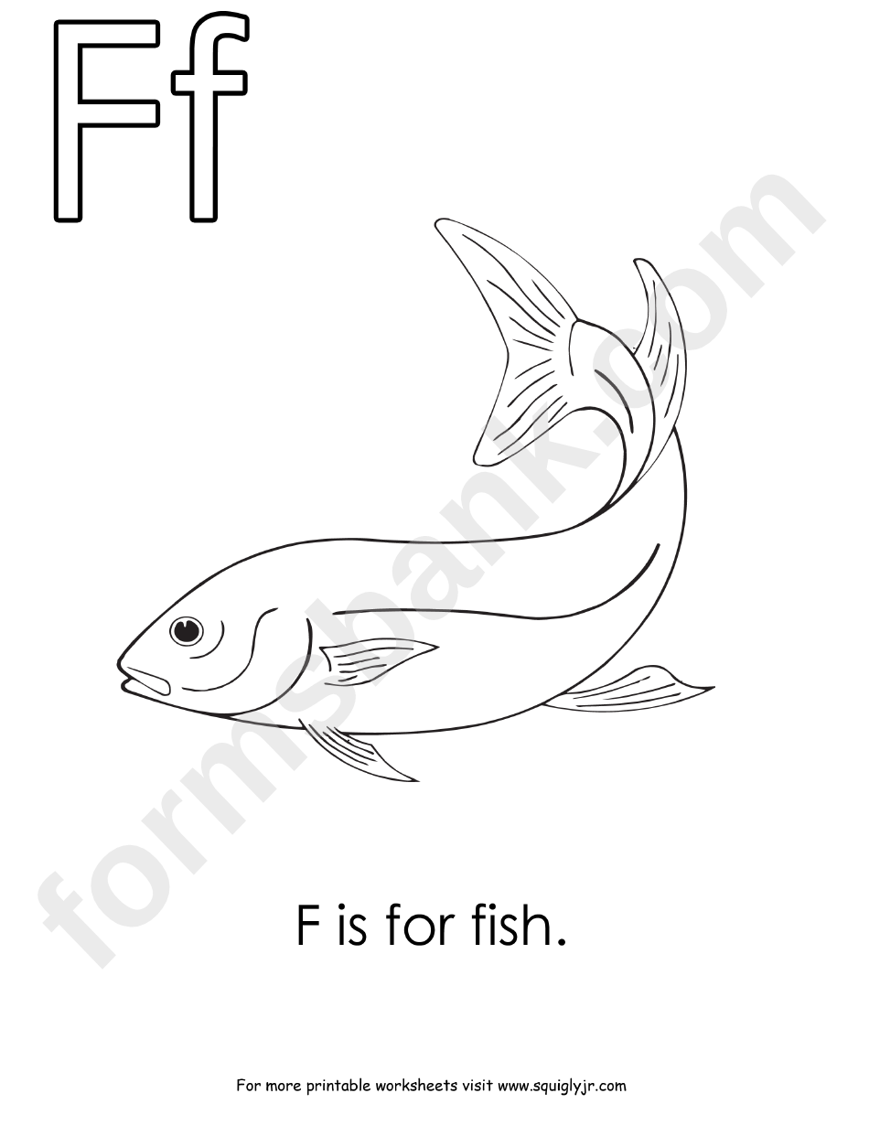 F Is For Fish
