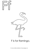 F Is For Flamingo