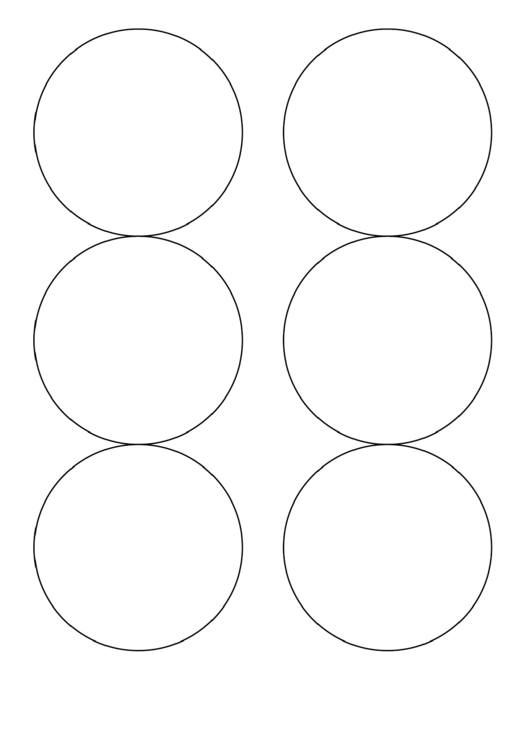 3.33 Inch Round Label Template Printable pdf