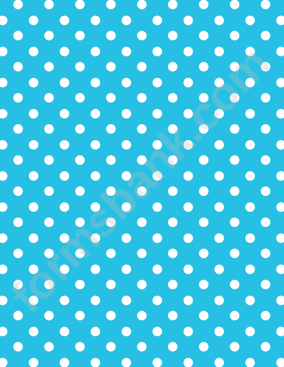 Light Blue Polka Dot Pattern Paper