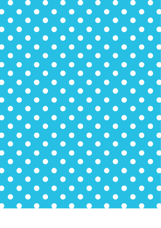 Light Blue Polka Dot Pattern Paper Printable pdf