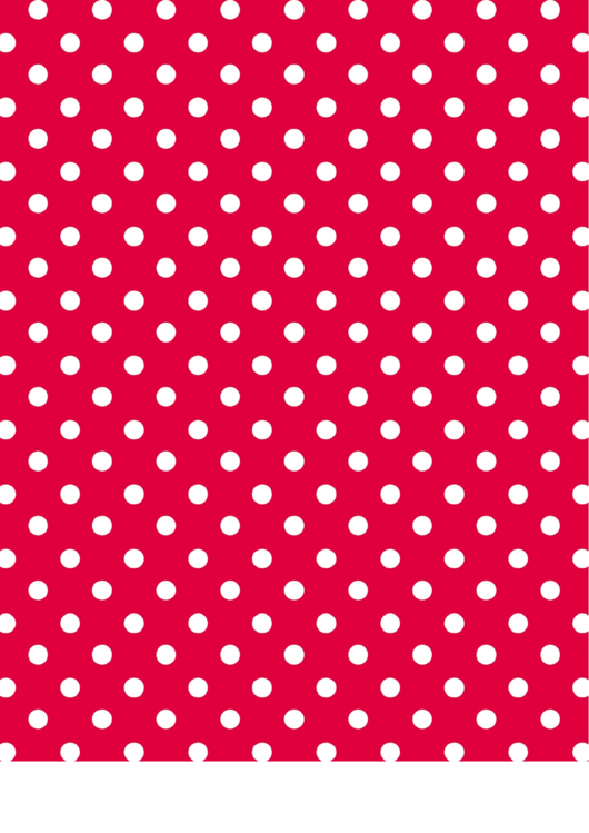 Red Polka Dot Pattern Paper Printable pdf