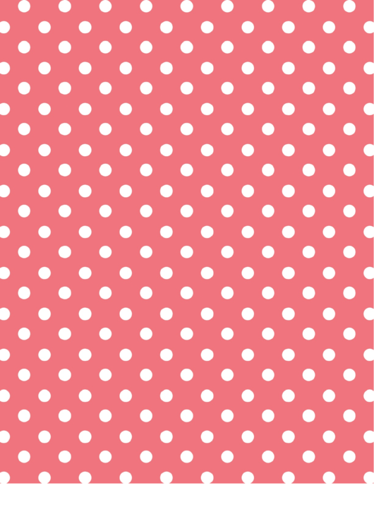 Light Red Polka Dot Pattern Paper Printable pdf