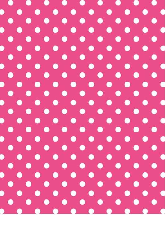 Pink Polka Dot Pattern Paper Printable pdf