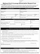 Medicare Part D Coverage Determination Request Form
