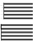 Different Instruments Blank Staff Paper