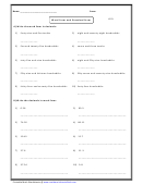 Word Form And Standard Form - Math Worksheets 4 Kids