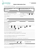 Patient Information Form - Seema Eye Care Centre