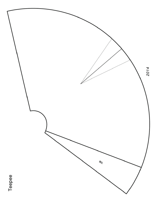 Teepee Template Printable Printable Templates Free
