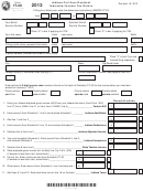 Form It-40 - Indiana Full-year Resident Individual Income Tax Return - 2012
