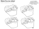 Which Two Are Alike Activity Sheet