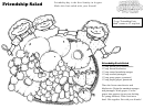 Friendship Salad Kids Activity Sheet