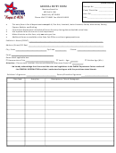 General Entry Form - Montana Expo Park