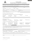 Physical Fitness Form For Non-members - Scouts Canada