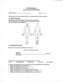 Pain Questionnaire Mcgill-Melzack Printable pdf