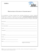 Form 5 - Employment Contract Undertaking