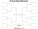 16 Team Single Elimination
