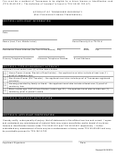 Affidavit Of Tennessee Residency (non-commercial License Classifications)