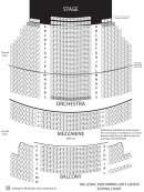 The Lensic Performing Arts Center Seating Chart