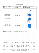 Related Angles Printable pdf