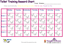 Toilet Training Reward Chart - Butterflies