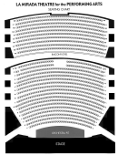 Seating Chart - La Mirada Theatre
