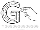 Sign Language Letter - G