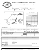 North Carolina Bowhunters Association Official Scoring Form Printable pdf