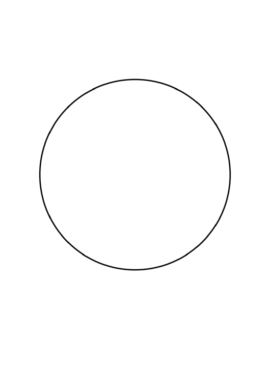 6 Inch Circle Template