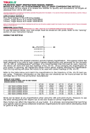 45-70 Bdc Reticle - Truglo Ballistics Chart
