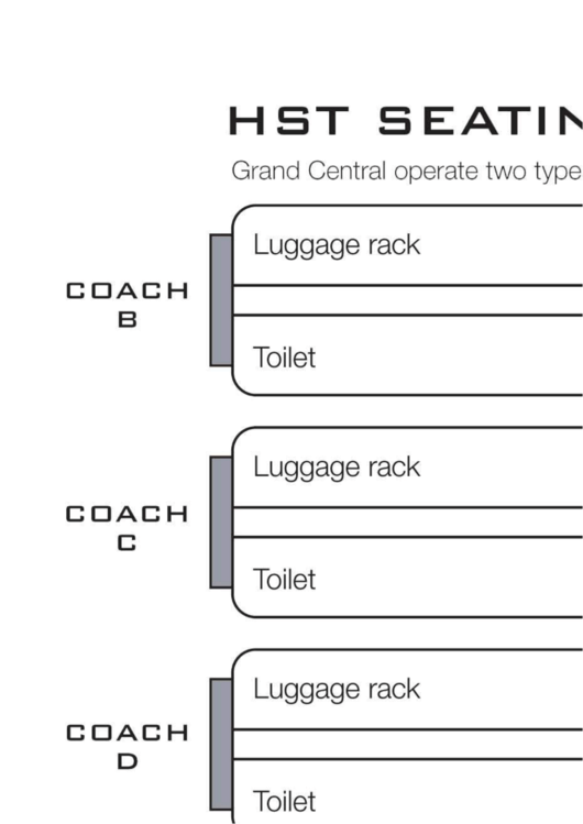Seating Plan - Grand Central Printable pdf