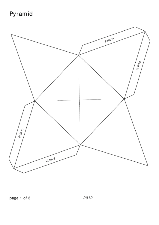Pyramid Template Printable Pdf Download
